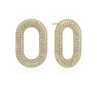 Sif Jakobs Gold Plated Earrings - Capri Series - 18k Gold Plated