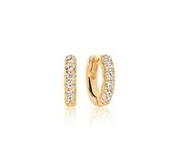 Sif Jakobs Jewellery Ellera Piccolo Cubic Zirconia Hoop Earrings