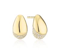 Sif Jakobs GOCCIA Earrings 18 ct. Goldplated Silver SJ-E2479-CZ-YG - Woman - 925 Sterling Silver Gold