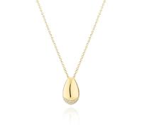 Sif Jakobs Gold Plated Goccia Necklace SJ-N2479-CZ-YG - Premium Finish | - 18k Gold Plated