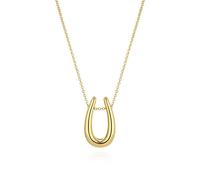 Sif Jakobs Gold Plated Goccia Parvus Necklace SJ-N2486-CZ-YG - Refined - 18k Gold Plated