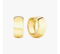 Sif Jakobs Gold Plated Largo Chunky Hoop Earrings SJ-E2715-YG