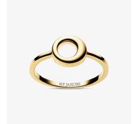 Sif Jakobs Gold Plated Selene Open Circle Ring SJ-R2710-YG-52