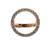Sif Jakobs Gold Ring 18CT Size 54 Crystal Circle Ladies Jewellery Womens Ring