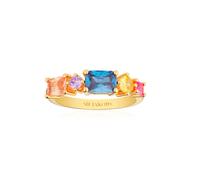 Sif Jakobs IVREA Ring 18 ct. Goldplated Silver SJ-R12330-CZ-58 - Woman - 925 Sterling Silver Gold/Multicoloured 58