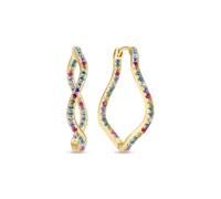 Sif Jakobs Luxury Gold Earrings - Ellera Waves - 18k Gold Plated