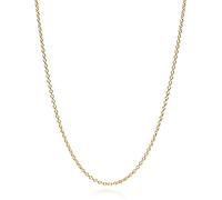 Sif Jakobs Necklace Anchor Chain - 925 Sterling Silver with 18k Gold Plating 45cm