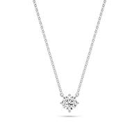 Sif Jakobs Princess Necklace Stainless Steel SJ-N5MMRD-CZ - Woman - 925 Sterling Silver Silver Adjustable