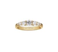Sif Jakobs Ring 18 ct. Goldplated Silver SJ-R42126-CZ-SG-56 - Woman - 925 Sterling Silver Gold 56