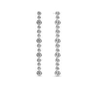 Sif Jakobs Sardinien Earrings Silver SJ-E2771-CZ - Woman - 925 Sterling Silver Silver 60 mm