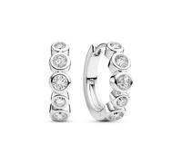 Sif Jakobs Sardinien Earrings Stainless Steel SJ-E2668-CZ - Woman - 925 Sterling Silver Silver 16 mm
