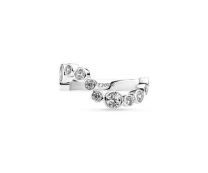 Sif Jakobs Sardinien Wave Ring Silver SJ-R2631-CZ-58 - Woman - 925 Sterling Silver Silver 58