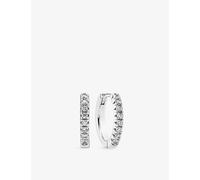 Sif Jakobs Sif Jakobs Ellera Medio Sterling-Silver and Zirconia Hoop Earrings Silver