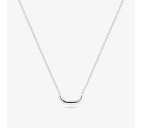 Sif Jakobs Silver Capriana Pianura Curve Bar Necklace SJ-N2600