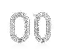 Sif Jakobs Sterling Silver Capri Earrings - 925 Sterling Silver