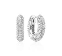 Sif Jakobs Sterling Silver Carrara Piccolo Earrings SJ-E2473-CZ - Classic - 925 Sterling silver