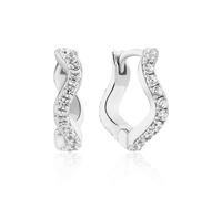 Sif Jakobs ELLERA WAVES Earrings Silver SJ-E3859-CZ - Woman - 925 Sterling Silver Silver