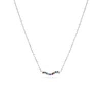 Sif Jakobs Sterling Silver Ellera Waves Necklace SJ-N3859-XCZ - Refined - 925 Sterling Silver