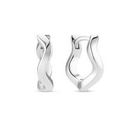 Sif Jakobs Sterling Silver Ellera Waves Pianura Medio Earrings SJ-E3859 - - 925 Sterling Silver