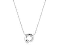 Sif Jakobs Sterling Silver Goccia Circolo Pianura Necklace SJ-N2586 - - 925 Sterling Silver