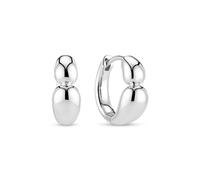 Sif Jakobs Sterling Silver Goccia Creolo Piccolo Pianura Earrings SJ-E2582 - 925 Sterling Silver