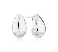 Sif Jakobs Sterling Silver Goccia Earrings SJ-E2479-CZ - Elegant Styling | - 925 Sterling Silver
