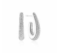Sif Jakobs Sterling Silver Goccia Parvus Earrings SJ-E2486-CZ - - 925 Sterling Silver