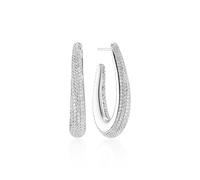 Sif Jakobs Sterling Silver Goccia Piccolo Earrings SJ-E2484-CZ - Exclusive - 925 Sterling Silver