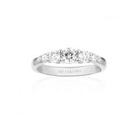 Sif Jakobs White Zirconia Belluno Ring SJ-R42126-CZ-SS - Signature Edition - 60 - Sterling Silver / Zirconia