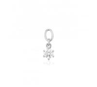 Sif Jakobs White Zirconia Circolo Uno Earring Charm SJ-CH2371-CZ - - 925 Sterling Silver / White Zirconia