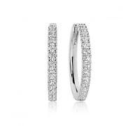 Sif Jakobs White Zirconia Ellera Grande Earrings SJ-E2869-CZ - Sterling Silver / Zirconia