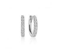 Sif Jakobs Ellera Medio Earrings Silver SJ-E2859-CZ - Woman - 925 Sterling Silver Silver 14 mm