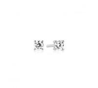 Sif Jakobs White Zirconia Princess Piccolo Earrings SJ-E3MMRD-CZ - Elegant - Sterling Silver / Zirconia