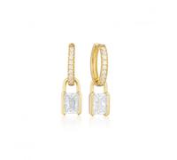 Sif Jakobs White Zirconia Roccanova Earrings SJ-E42252-CZ-YG - Premium - Gold Plated / Zirconia