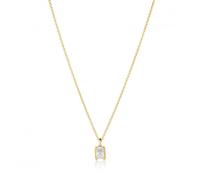 Sif Jakobs White Zirconia Roccanova Piccolo Necklace SJ-N42260-CZ-YG - - Gold Plated / Zirconia