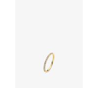 Sif Jakobs Womens Sif Jakobs Alba 14ct White-Gold and 0.23ct Lab-Grown Diamond Ring Yellow Gold Q