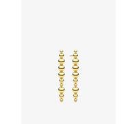 Sif Jakobs Womens Sif Jakobs Bormio Lungo 18ct Yellow Gold-Plated Sterling-Silver Drop Earrings Gold 1 Size