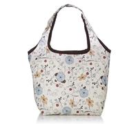 Siffler(シフレ) Snoopy ECO0119 Folding Eco Bag S Size, Pn30 Flower Beige, S