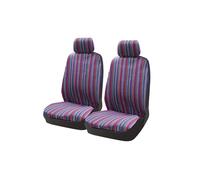 SIFUSM Auto Seat Covers Set 2+1 Universal Striped Color Car Seat Covers FOR MASTER 1998 1999 2000 2001 2002 2003 2004 2005 2006 2007 2008 2009 2010 FOR TRAFIC(AD9507-B-2F)