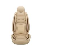 SIFUSM Auto Seat Covers Set For CITROEN All Models For C4 Picasso For C3 For C5 C6 DS4 DS5 DS6 DS7 Interior Pu Leather Universal Style 3D Car Seat Cover(Beige 5seat)