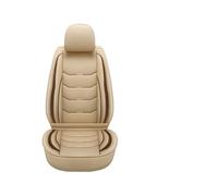 SIFUSM Auto Seat Covers Set For CITROEN All Models For C4 Picasso For C3 For C5 C6 DS4 DS5 DS6 DS7 Interior Pu Leather Universal Style 3D Car Seat Cover(Beige 5seat1)