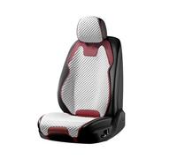 SIFUSM Auto Seat Covers Set For Huawei Aito M7 Aito For M5 Aito M9 Anti-slip Mat Vehicle Chair Protector Summer Ice Silk Car Seat Cover For Ultra-thin Cooling(1 seat red,Polyester)