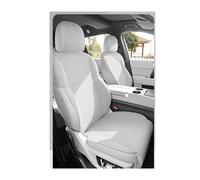 SIFUSM Auto Seat Covers Set For Li L9 Only 6 Seats Custom Fit Car Accessories Suede Alcan-tara Saddle Seat Cushion Pad Half Covered(Standard gray 1)