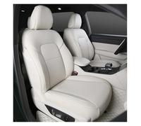 SIFUSM Auto Seat Covers Set For Mitsubishi For Outlander For Pajero Custom Fit Car Seat Cover Full Set(3 rows 6-8 seats,Ivory white)