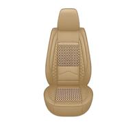 SIFUSM Auto Seat Covers Set For Skoda All Models For Fabia For Octavia For Rapid For Superb For Kodiaq For Yeti Ice Silk Breathable Car Leather Seat Cover(Beige)