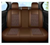 SIFUSM Auto Seat Covers Set For Skoda All Models For Fabia For Octavia For Rapid For Superb For Kodiaq For Yeti Ice Silk Breathable Car Leather Seat Cover(A back row3)