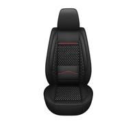 SIFUSM Auto Seat Covers Set For Skoda All Models For Fabia For Octavia For Rapid For Superb For Kodiaq For Yeti Ice Silk Breathable Car Leather Seat Cover(All black)