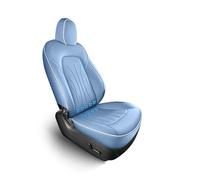 SIFUSM Auto Seat Covers Set For Tesla For Model For Y 3 Car Ventilated Cooling Seat Cushion Full Surround Covered 10 Fans Ventilation Seat Cover For One Seat(Light blue,1pcs Driver)