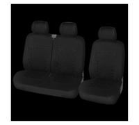 SIFUSM Auto Seat Covers Set For Transit 1 + 2 Car Seat Covers High Material Cover Polyester Fiber Tire(Black)