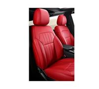 SIFUSM Auto Seat Covers Set For Volvo For Xc90 Xc40 For Xc60 C30 C70 For S60 S80 V40 For V60 Auto Accessories Custom Genuine Leather Car Seat Covers(5 seats red)